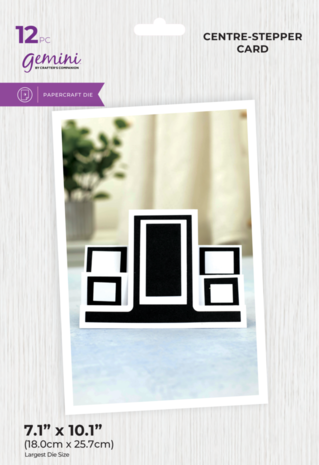 Gemini Centre-Stepper Card Create-a-Card Dies (GEM-MD-CAD-CSC) Gemini Centre-Stepper Card Create-a-Card Dies (GEM-MD-CAD-CSC)