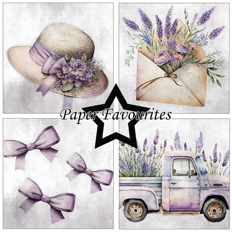 Paper Favourites Lavender 12x12 Inch Paper Pack (PF473) Paper Favourites Lavender 12x12 Inch Paper Pack (PF473)