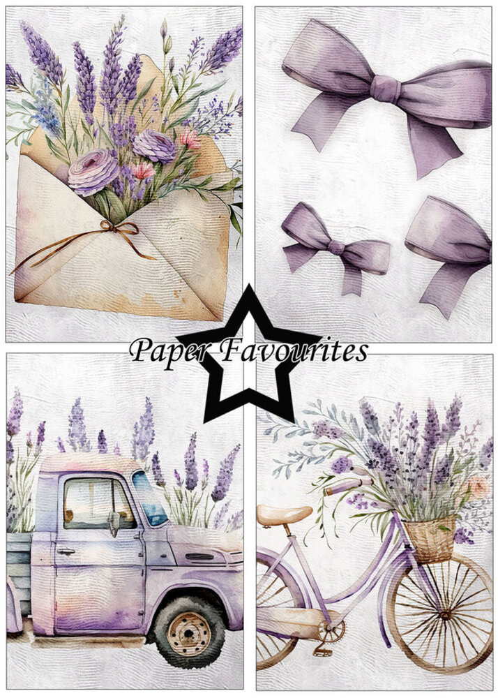 Paper Favourites Lavender A5 Paper Pack (PFA117) Paper Favourites Lavender A5 Paper Pack (PFA117)