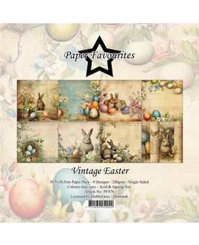 Paper Favourites Vintage Easter 12x12 Inch Paper Pack (PF476)