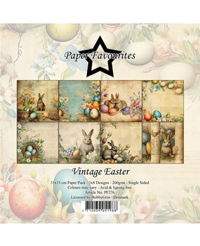 Paper Favourites Vintage Easter 6x6 Inch Paper Pack (PF276) Paper Favourites Vintage Easter 6x6 Inch Paper Pack (PF276)