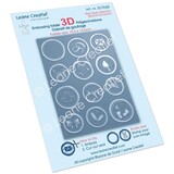 Leane Creatief Wax Seals: Special Occasions 3D Embossing Folder (35.9068)