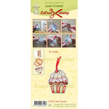 Leane Creatief Label Cupcake Clear Stamps (55.8993)