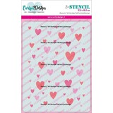 Carlijn Design Stencils A6 Hartjes (CDSC-0029)