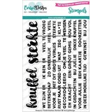 Carlijn Design Stempels Onderteksten Sterkte (CDST-0113)