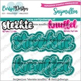Carlijn Design Snijmallen Sterkte Knuffel (CDSN-0243)