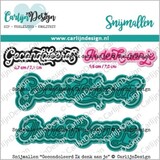 Carlijn Design Snijmallen Gecondoleerd Ik Denk aan Je (CDSN-0245)