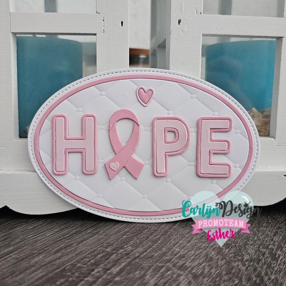 Carlijn Design Snijmallen Pink Ribbon (CDSN-0246)