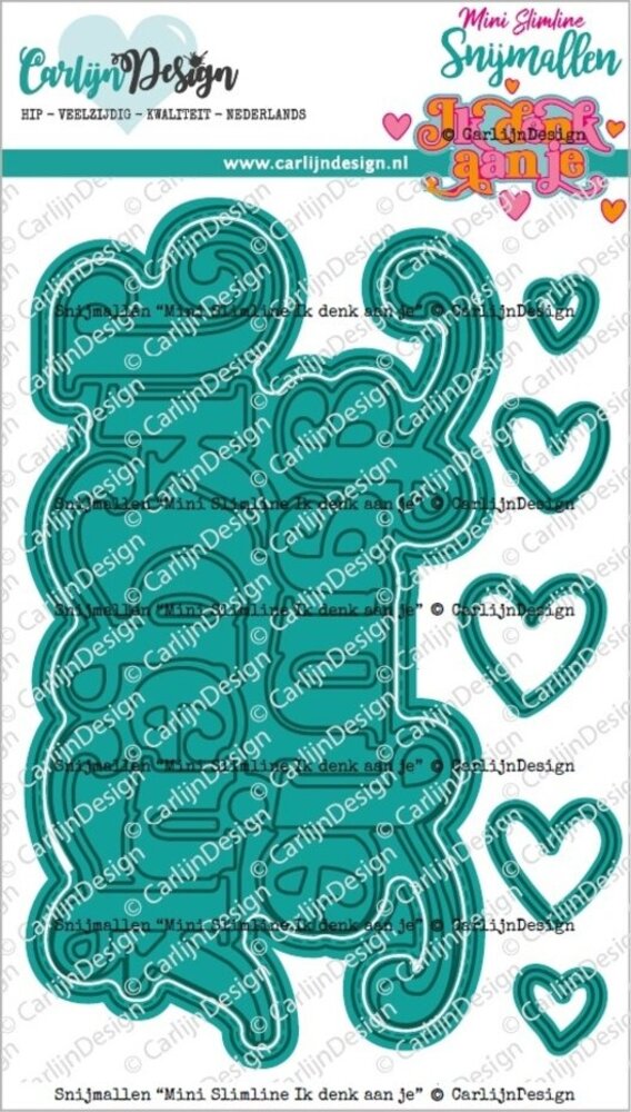 Carlijn Design Snijmallen Ik Denk aan Je (CDSN-0250)