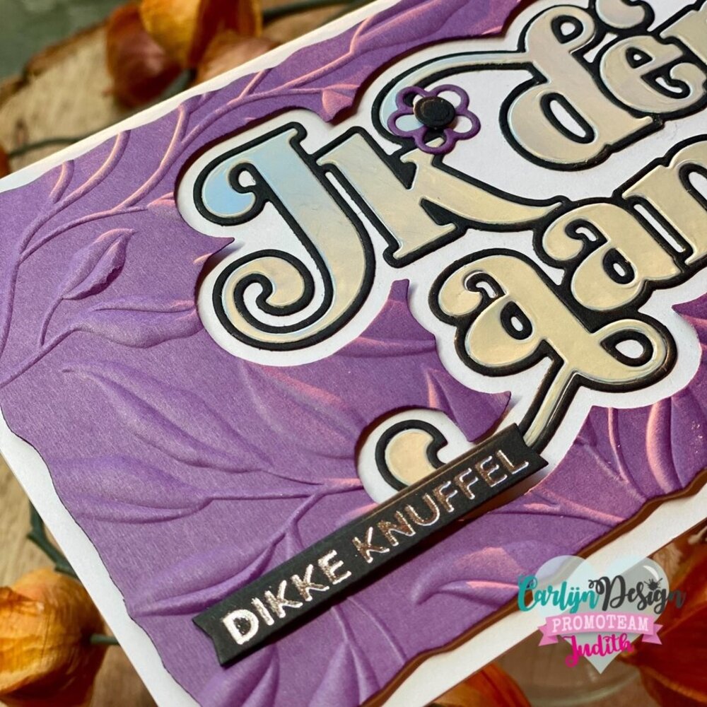 Carlijn Design Hot Foil Onderteksten Sterkte (CDHF-0045)