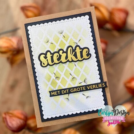 Carlijn Design Hot Foil Sterkte Knuffel (CDHF-0046) Carlijn Design Hot Foil Sterkte Knuffel (CDHF-0046)