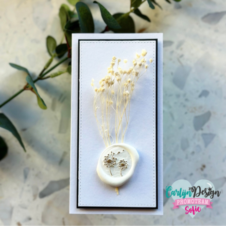 Carlijn Design Wax Seal Stamper 1 Inch Dandelion (CDWX-0049) Carlijn Design Wax Seal Stamper 1 Inch Dandelion (CDWX-0049)