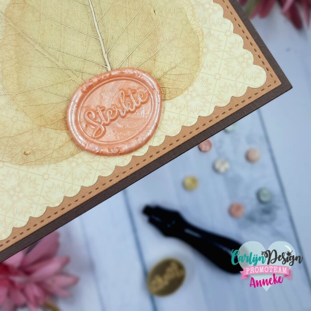 Carlijn Design Wax Seal Stamper 1 Inch Sterkte (CDWX-0050) Carlijn Design Wax Seal Stamper 1 Inch Sterkte (CDWX-0050)