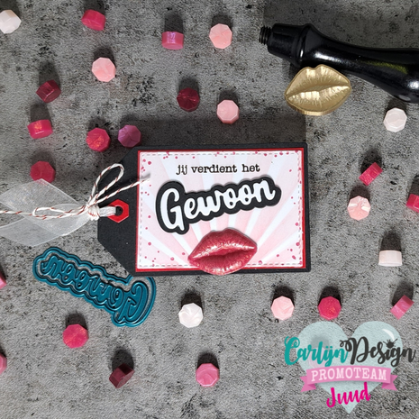 Carlijn Design Wax Seal Stamper 1 Inch Kus (CDWX-0061) Carlijn Design Wax Seal Stamper 1 Inch Kus (CDWX-0061)