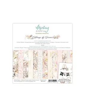 Mintay Always & Forever 6x6 Inch Scrapbooking Paper Pad (MT-ALF-08) Mintay Always & Forever 6x6 Inch Scrapbooking Paper Pad (MT-ALF-08)