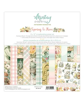 Mintay Spring Is Here 12x12 Inch Scrapbooking Paper Set (MT-SPR-07) Mintay Spring Is Here 12x12 Inch Scrapbooking Paper Set (MT-SPR-07)