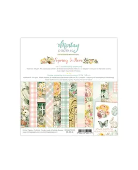 Mintay Spring Is Here 6x6 Inch Scrapbooking Paper Pad (MT-SPR-08)