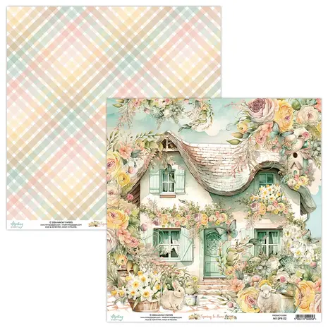 Mintay Spring Is Here 6x6 Inch Scrapbooking Paper Pad (MT-SPR-08)