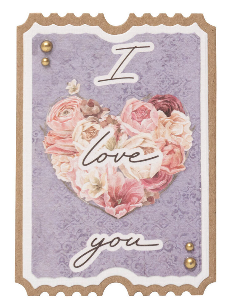 Studio Light Nature Lover 12x12 Inch Scrap Paper Pad (SL-NL-DPP149)