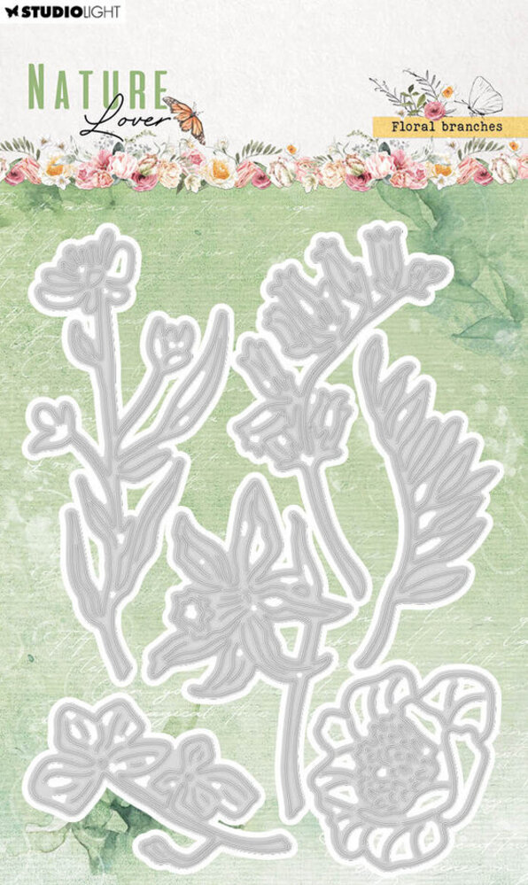 Studio Light Nature Lover Snijmal Floral Branches (SL-NL-CD770) Studio Light Nature Lover Snijmal Floral Branches (SL-NL-CD770)