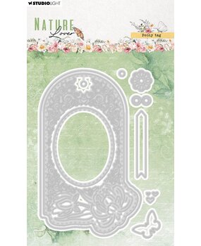 Studio Light Nature Lover Snijmal Peony Tag (SL-NL-CD772)