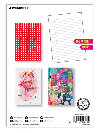 Studio Light Signature Collection A5 Note Books Line Pattern (ABM-SI-NOTE02) Studio Light Signature Collection A5 Note Books Line Pattern (ABM-SI-NOTE02)