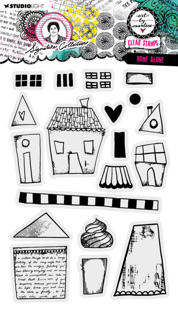 Studio Light Signature Collection Clear Stamp Home Alone (ABM-SI-STAMP597)