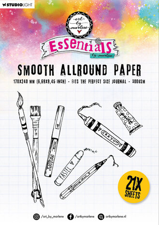 Studio Light Essentials Smooth Allround Paper "Perfect" Size (ABM-ES-PP142) Studio Light Essentials Smooth Allround Paper "Perfect" Size (ABM-ES-PP142)