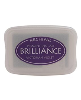 Tsukineko Brilliance Ink Pad Victorian Violet (BR1-17)
