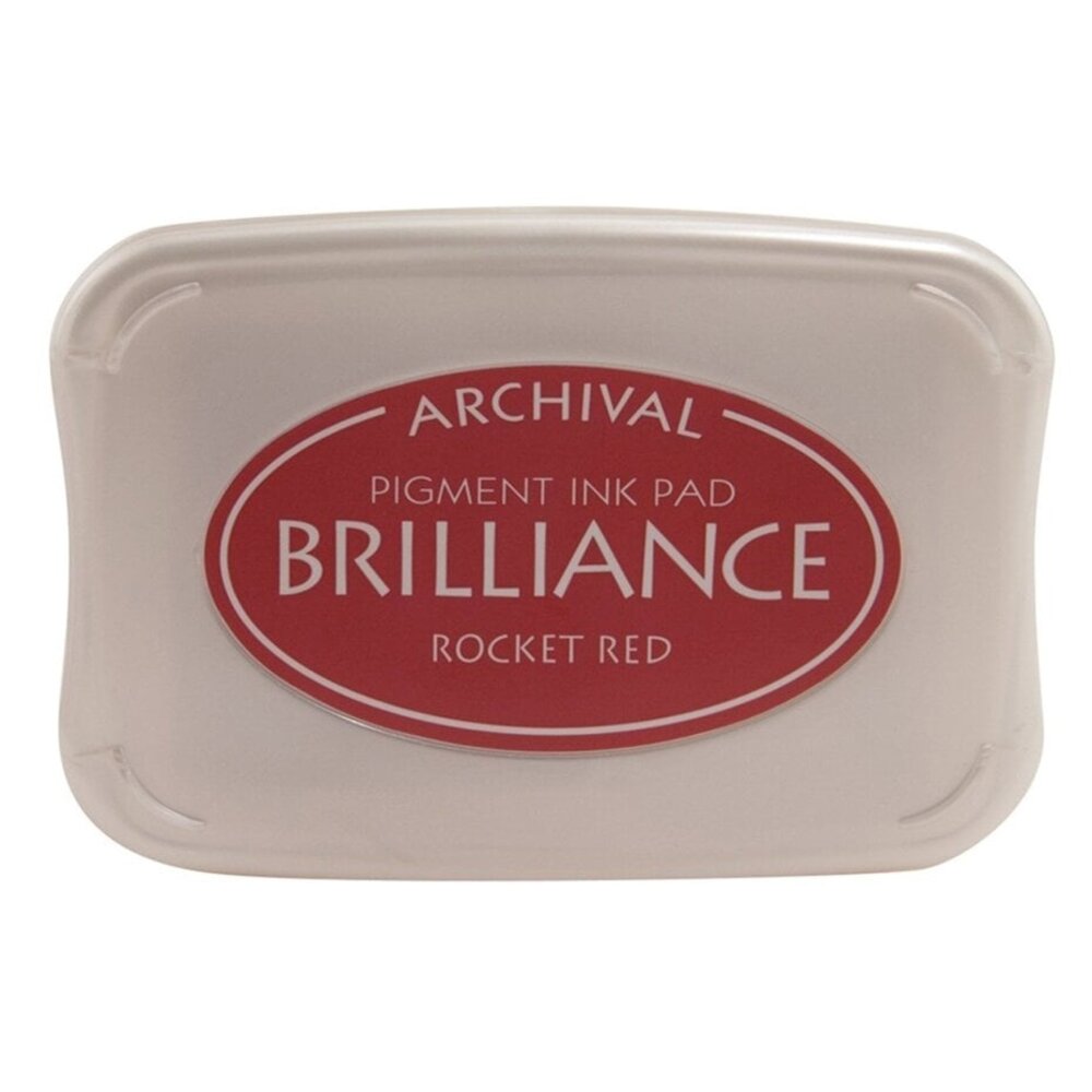 Tsukineko Brilliance Ink Pad Rocket Red (BR1-23) Tsukineko Brilliance Ink Pad Rocket Red (BR1-23)