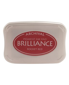 Tsukineko Brilliance Ink Pad Rocket Red (BR1-23)