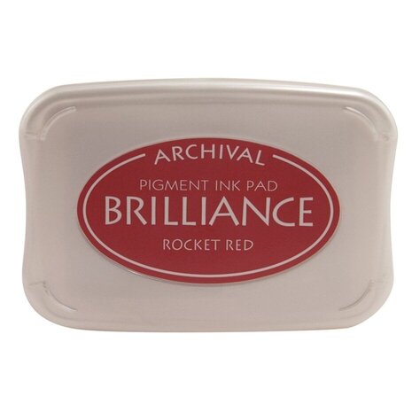 Tsukineko Brilliance Ink Pad Rocket Red (BR1-23) Tsukineko Brilliance Ink Pad Rocket Red (BR1-23)