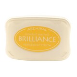 Tsukineko Brilliance Ink Pad Pearlescent Yellow (BR1-30)
