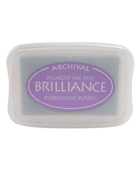 Tsukineko Brilliance Ink Pad Pearlescent Purple (BR1-36)