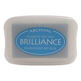 Tsukineko Brilliance Ink Pad Pearlescent Sky Blue (BR1-38)