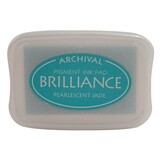 Tsukineko Brilliance Ink Pad Pearlescent Jade (BR1-41)