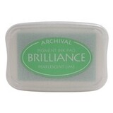 Tsukineko Brilliance Ink Pad Pearlescent Lime (BR1-42)