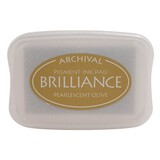 Tsukineko Brilliance Ink Pad Pearlescent Olive (BR1-53)