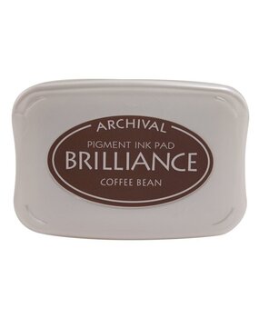 Tsukineko Brilliance Ink Pad Coffee Bean (BR1-54) Tsukineko Brilliance Ink Pad Coffee Bean (BR1-54)