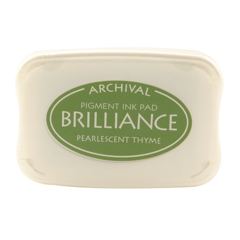 Tsukineko Brilliance Ink Pad Pearlescent Thyme (BR1-75) Tsukineko Brilliance Ink Pad Pearlescent Thyme (BR1-75)