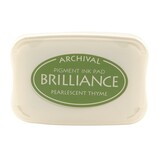 Tsukineko Brilliance Ink Pad Pearlescent Thyme (BR1-75)