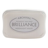 Tsukineko Brilliance Ink Pad Moonlight White (BR1-80)