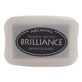 Tsukineko Brilliance Ink Pad Graphite Black (BR1-82)
