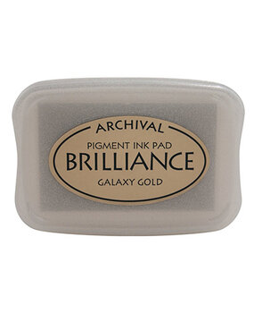 Tsukineko Brilliance Ink Pad Galaxy Gold (BR1-91)