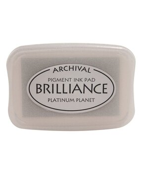 Tsukineko Brilliance Ink Pad Platinum Planet (BR1-92) Tsukineko Brilliance Ink Pad Platinum Planet (BR1-92)