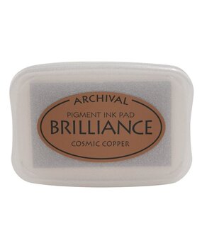 Tsukineko Brilliance Ink Pad Cosmic Copper (BR1-94)