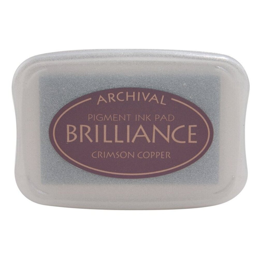 Tsukineko Brilliance Ink Pad Crimson Copper (BR1-97)