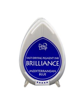 Tsukineko Brilliance Dew Drops Mediterrenian Blue (BD-000-018) Tsukineko Brilliance Dew Drops Mediterrenian Blue (BD-000-018)