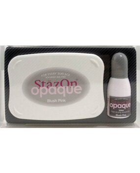 Tsukineko StazOn Opaque Ink Pads Blush Pink (SZ-000-106)