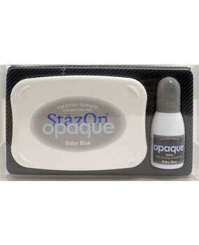 Tsukineko StazOn Opaque Ink Pads Baby Blue (SZ-000-108) Tsukineko StazOn Opaque Ink Pads Baby Blue (SZ-000-108)